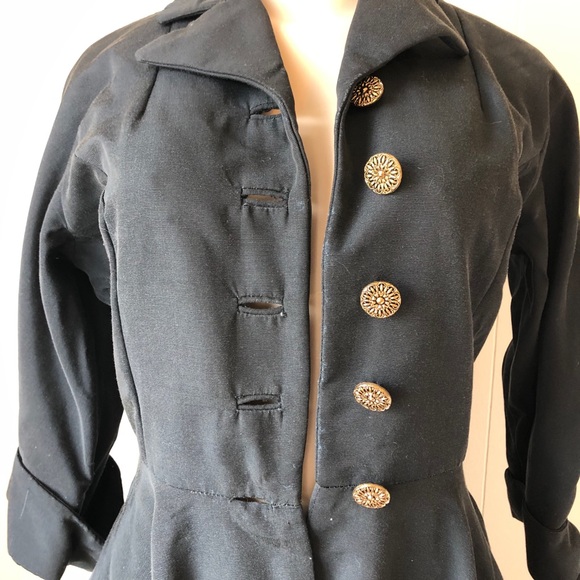 Vintage 1950s fit and flare coat - Picture 7 of 11